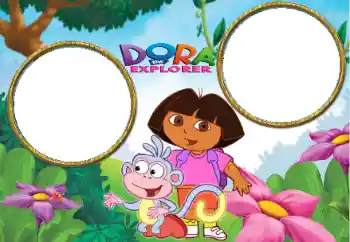 Innskriften på rammen: Dora Innskriften på rammen: Dora
