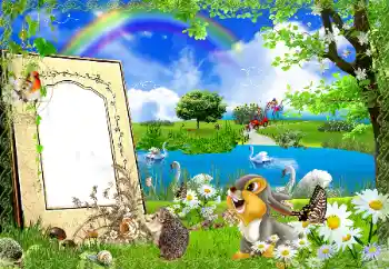 Fotoeffekt fra kategori Ulike rammer for bilder med barn № 139828