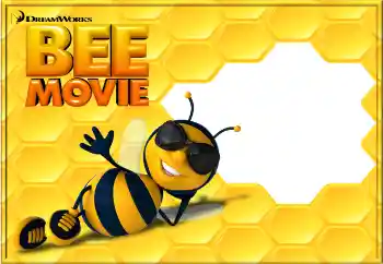 Innskriften på rammen: Bee Movie