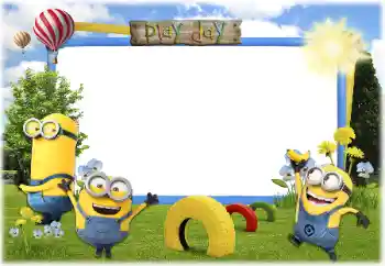 Innskriften på rammen: Play Day Innskriften på rammen: Play Day