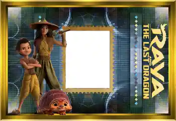 Innskriften på rammen: Raya and the last dragon Innskriften på rammen: Raya and the last dragon