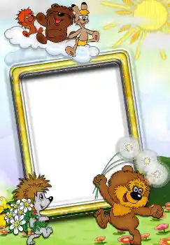 Fotoeffekt fra kategori Ulike rammer for bilder med barn № 2619