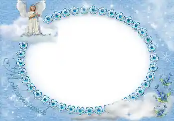 Innskriften på rammen: My angel Innskriften på rammen: My angel