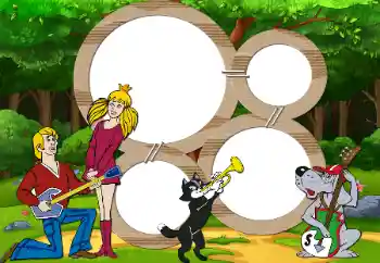 Fotoeffekt fra kategori Ulike rammer for bilder med barn № 52143