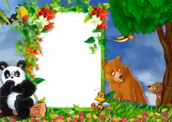 Fotoeffekt fra kategori Ulike rammer for bilder med barn № 53323