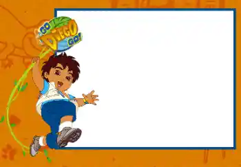 Innskriften på rammen: Go. Diego. Go.