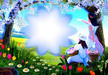 Fotoeffekt fra kategori Ulike rammer for bilder med barn № 9690