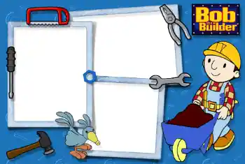 Fotoeffekt fra kategori Jeg vil vite og kunne alt № 37163. Innskriften på rammen: Bob the Builder