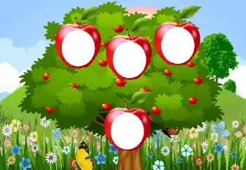 Fotoeffekt fra kategori Familietre № 193028