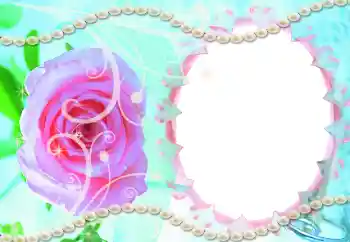 Innskriften på rammen: Bryllupsinvitasjon