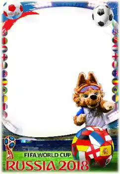 Fotoeffekt fra kategori Ulike № 138583. Innskriften på rammen: FIFA WORLD CUP 2018 Fotoeffekt fra kategori Ulike № 138583. Innskriften på rammen: FIFA WORLD CUP 2018