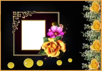 Innskriften på rammen: Husker, elsker, sorger!