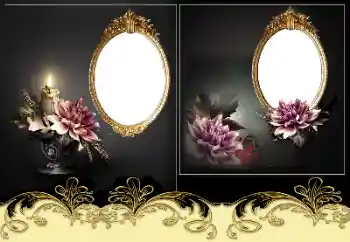 Innskriften på rammen: Husker, elsker, sorger!