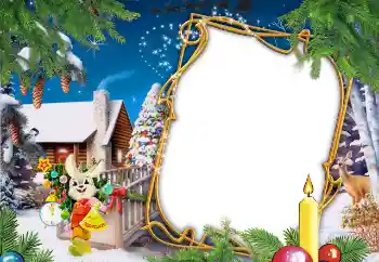 Fotoeffekt fra kategori Postkort for nyttår № 127207