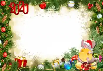 Fotoeffekt fra kategori Postkort for nyttår № 160942