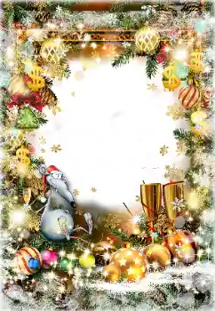 Fotoeffekt fra kategori Postkort for nyttår № 161978