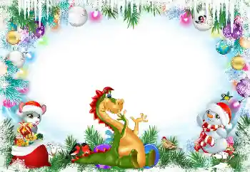 Fotoeffekt fra kategori Postkort for nyttår № 205633