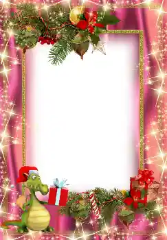 Fotoeffekt fra kategori Postkort for nyttår № 3276