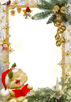 Fotoeffekt fra kategori Postkort for nyttår № 3297