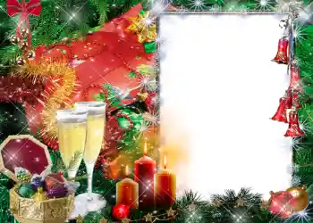 Fotoeffekt fra kategori Postkort for nyttår № 618