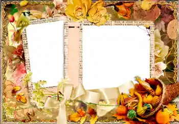 Fotoeffekt fra kategori Ulike helligdager № 128392. Innskriften på rammen: God Thanksgiving