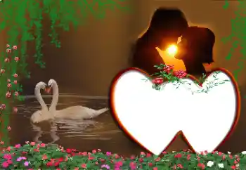 Innskriften på rammen: Kiss Day