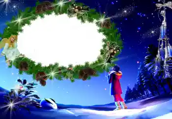 Fotoeffekt fra kategori Julekort № 31782