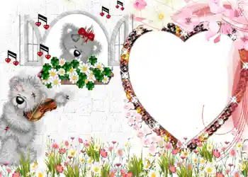 Fotoeffekt fra kategori Postkort for Valentinsdag № 677