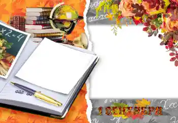 Innskriften på rammen: 1 september