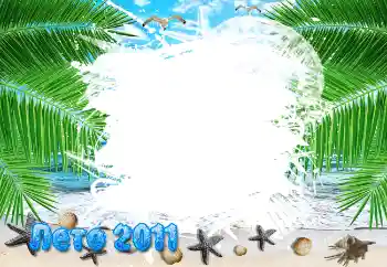 Innskriften på rammen: Лето 2011